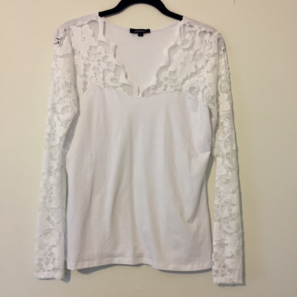 Ambiance white shirt